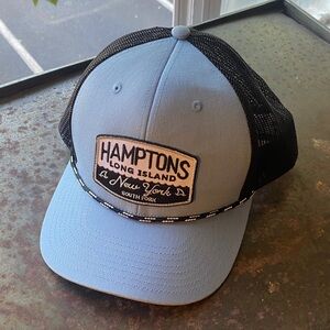 The Game Hamptons Long Island LightBlue w/Black Mesh Trucker SnapBack Corded Cap